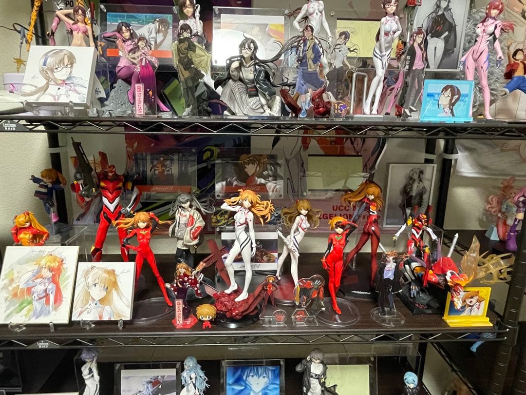 エヴァンゲリオン フィギュア セット EVA アスカ　レイ　マリ　カヲル　箱あり