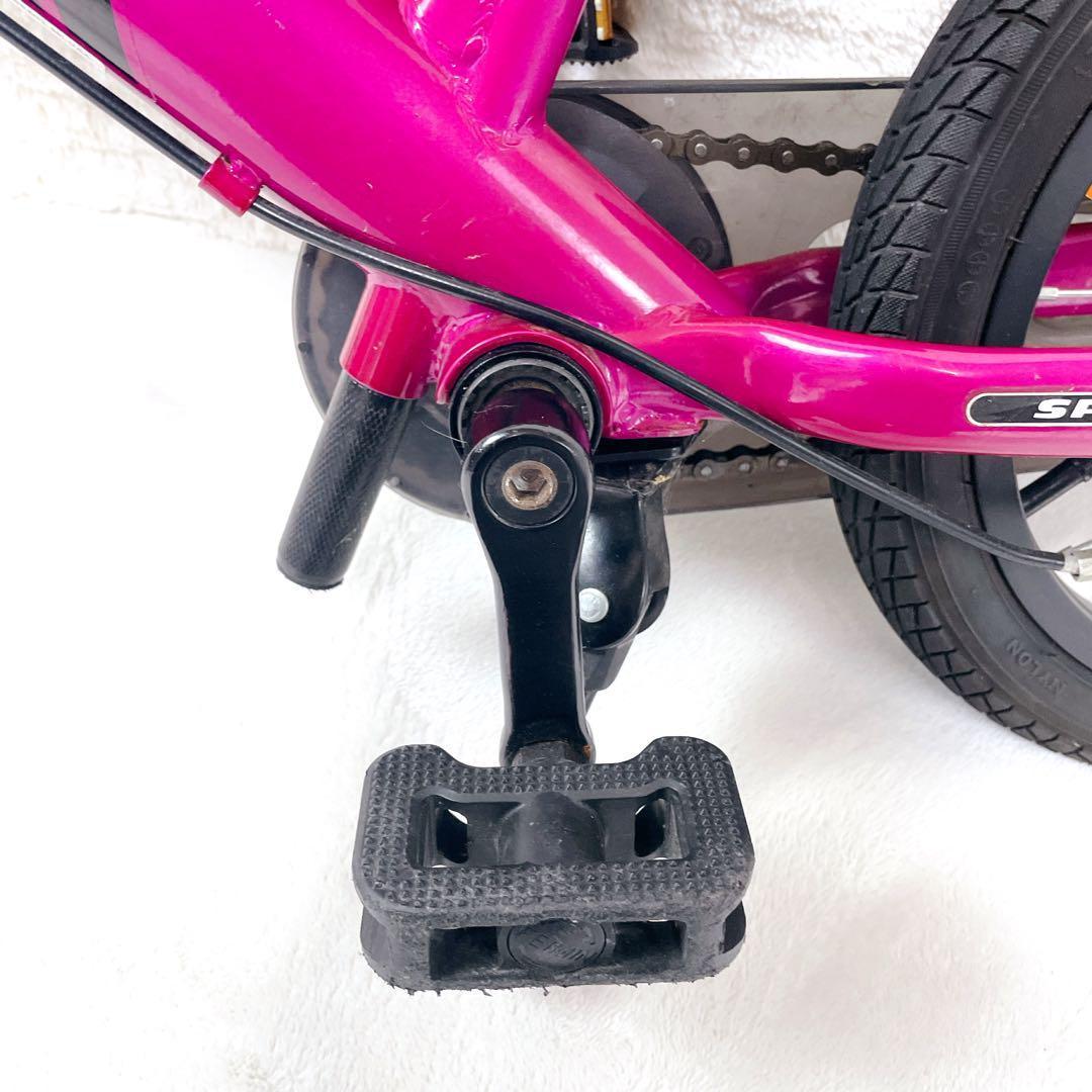 ✨極美品✨ストライダー 14x　フューシャピンク キックスタンド装備 変身バイク