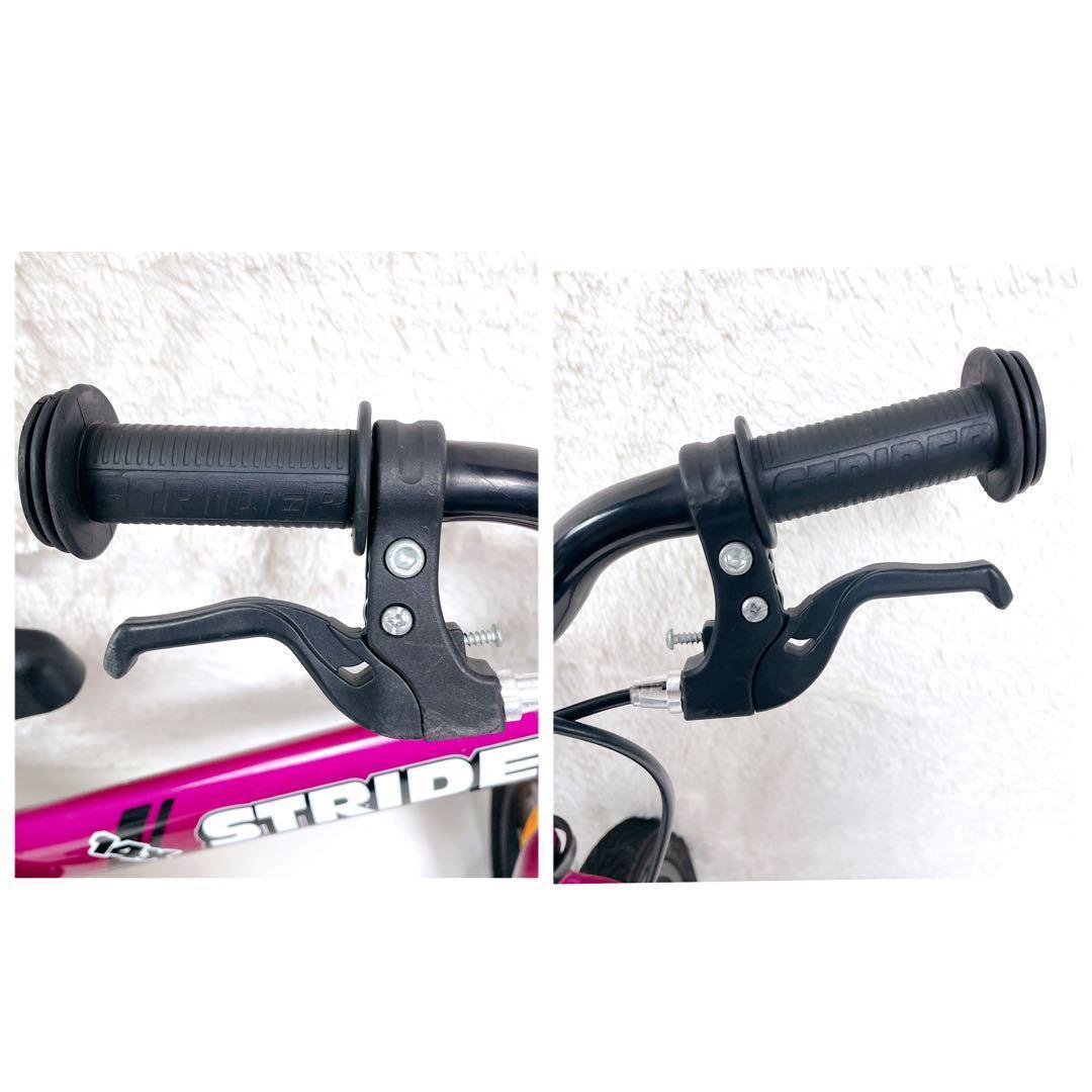 ✨極美品✨ストライダー 14x　フューシャピンク キックスタンド装備 変身バイク
