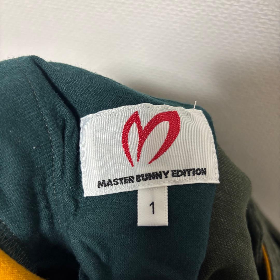美品✨ マスターバニーエディション｜ストレッチゴルフパンツ｜起毛｜千鳥格子｜配色