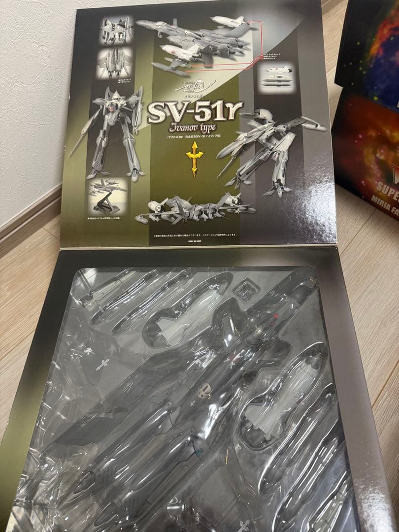YAMATO　マクロスゼロ　1/60　完全変形　SV-51γ イワノフ機