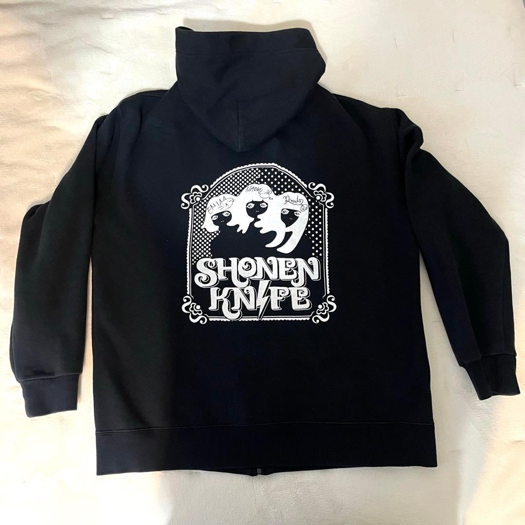 【希少】少年ナイフ Lサイズパーカー サイン入