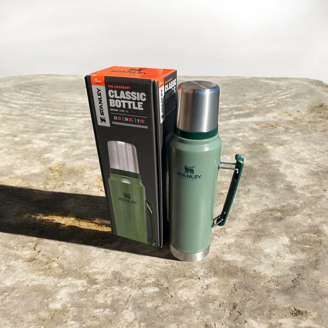 新品・未使用　STANLEY クラシック真空ボトル1リットル　グリーン
