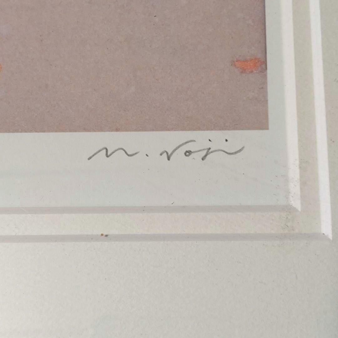 野地美樹子　「散華」105/200　アーカイバルプリント　＋手彩色
