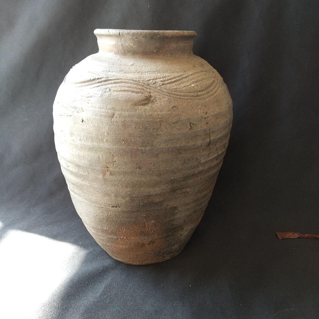 古備前 壺 古箱あり 茶道具