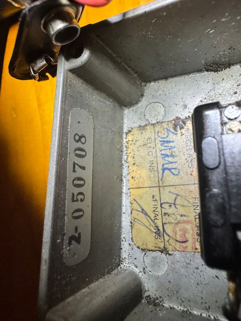 【箱付1978年製】MXR Dyna Comp トランジション期　裏蓋スクリプト