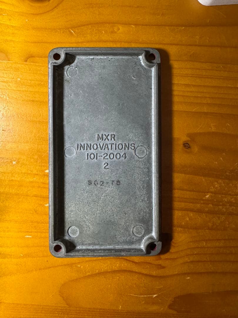 【箱付1978年製】MXR Dyna Comp トランジション期　裏蓋スクリプト