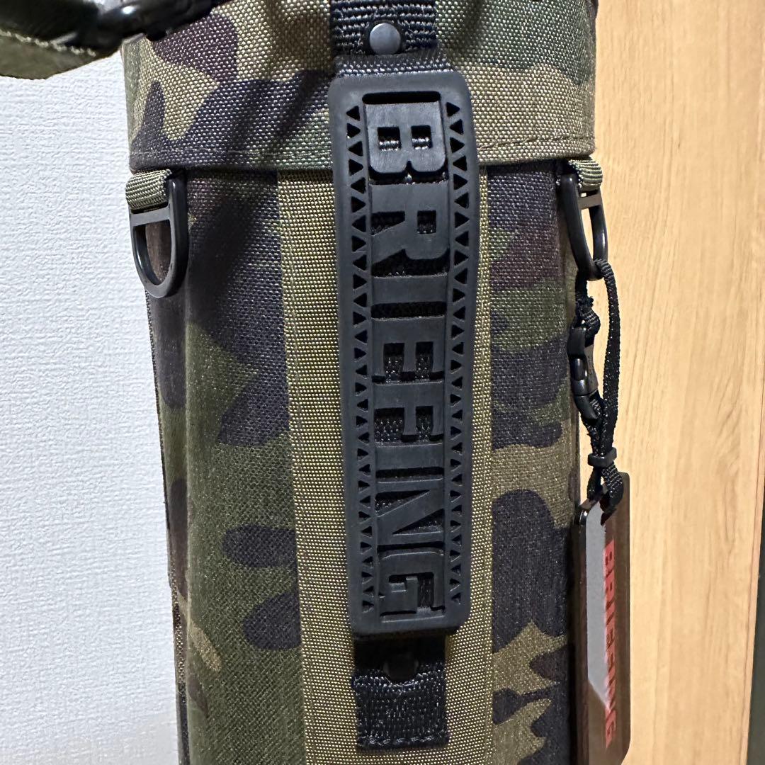 美品BRIEFING サンデーバッグ VORTEX GREEN CAMO