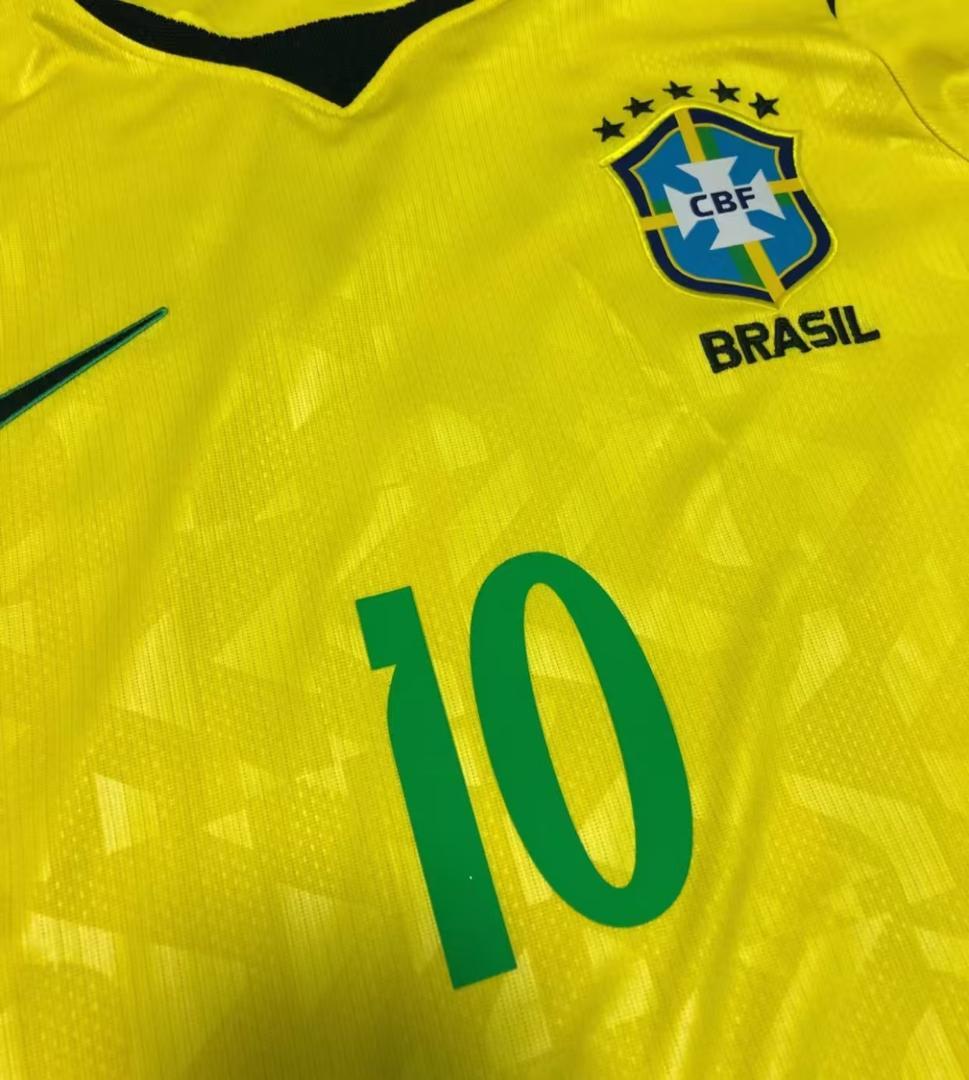 ブラジル代表 2026 FIFA ホーム半袖 ネイマール 10番 ユニフォーム