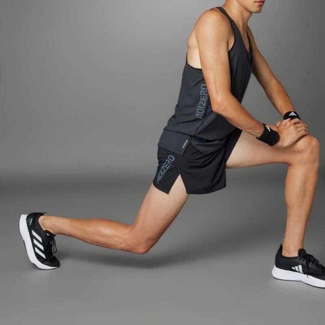 新品 adidas アディダス　メンズ　アディゼロ　ランニング　シングレット