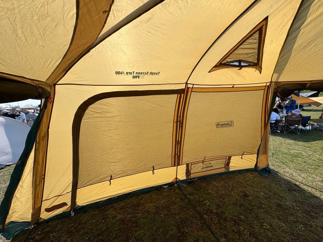 Coleman タフスクリーンタープ400 中古美品　大型タープ