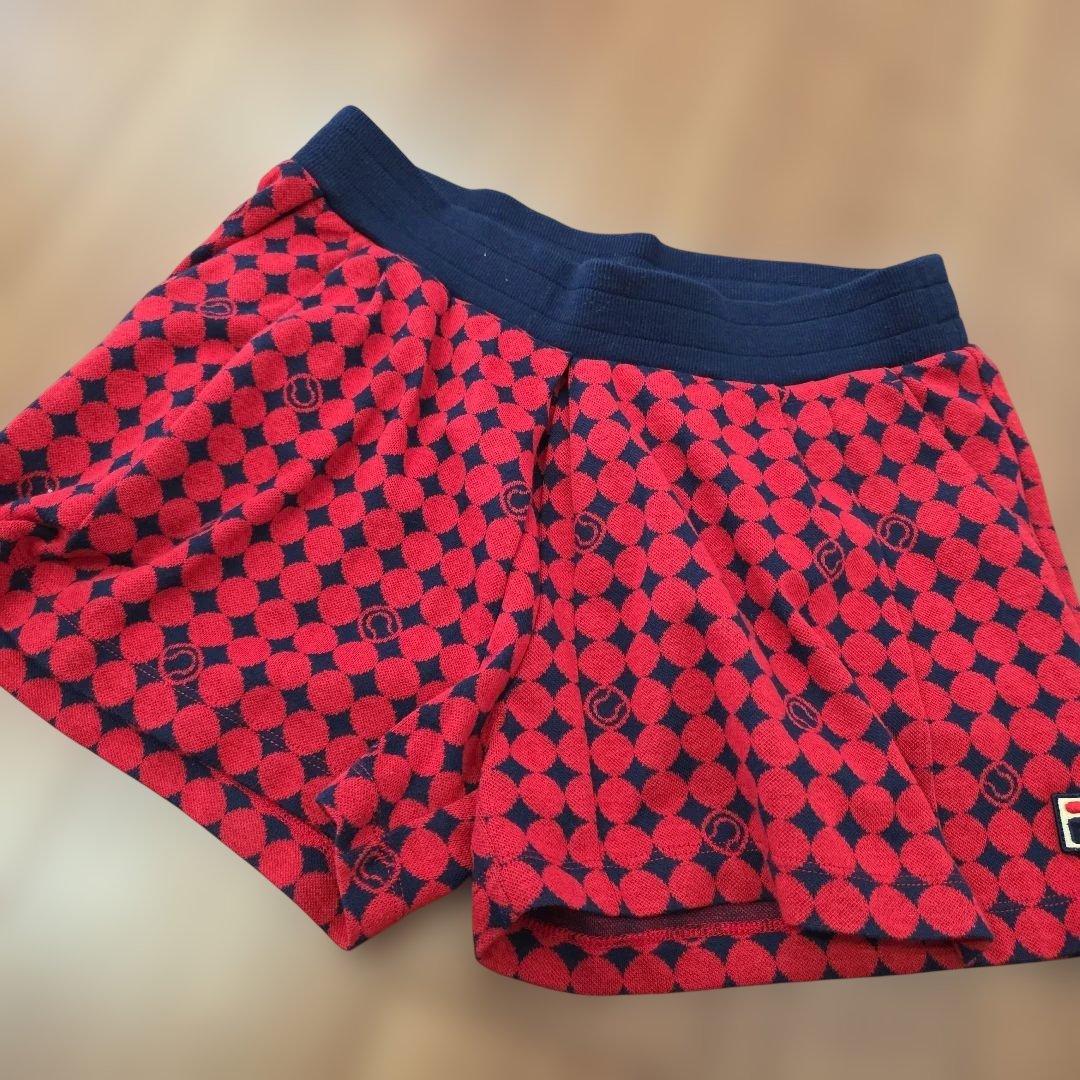 大人気　FILA セットアップ ジャガード ボール柄