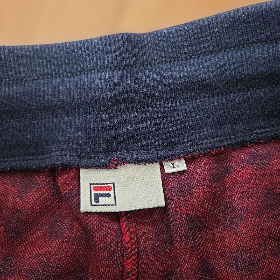 大人気　FILA セットアップ ジャガード ボール柄