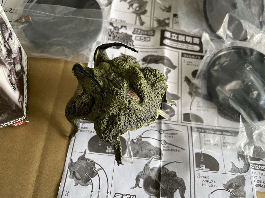 超造形魂モンスターハンター第4弾1個・第5弾5個・セット売り