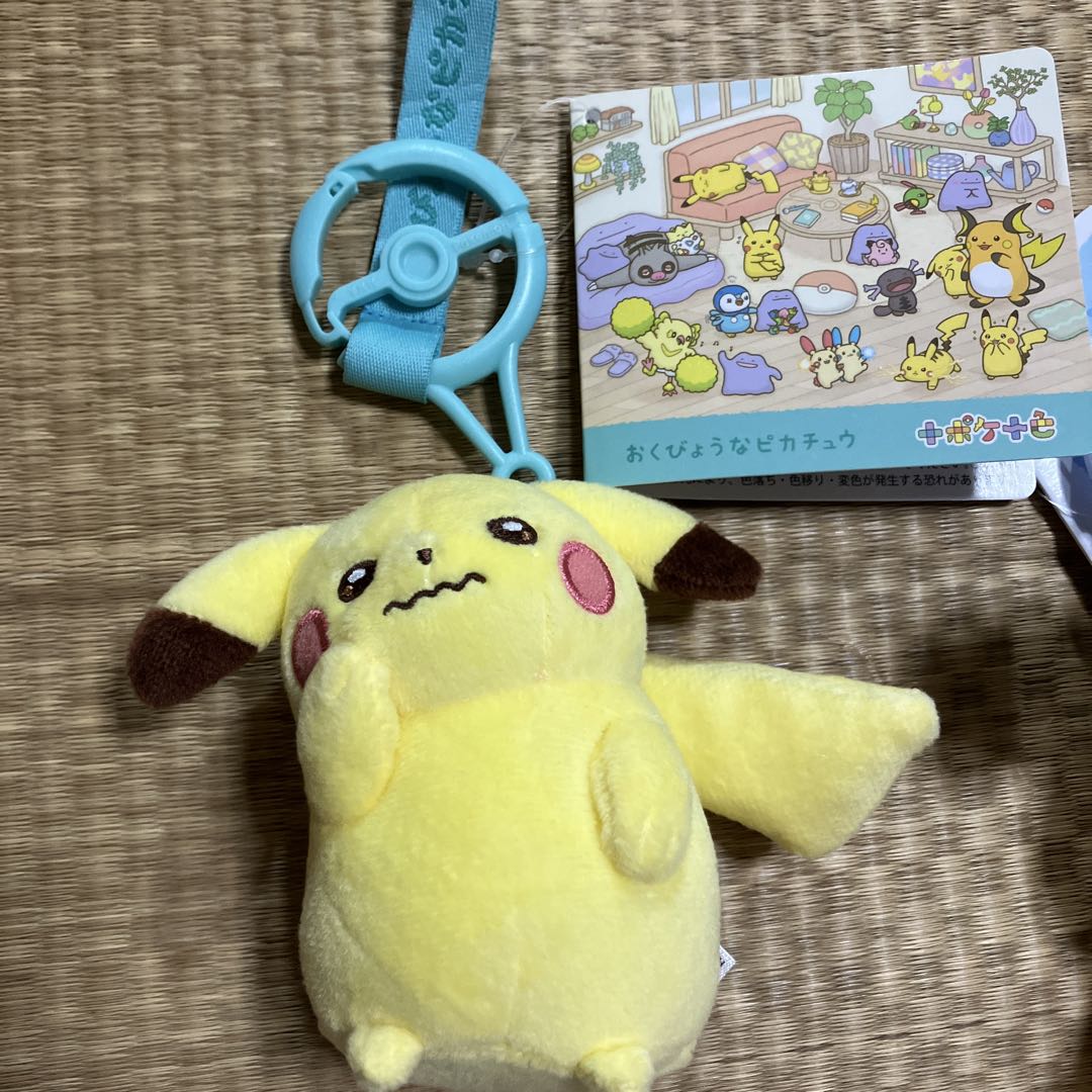 ポケモンピカチューマスコット　おくびょうなピカチュウ&ピチュー　ぬいぐるみセット