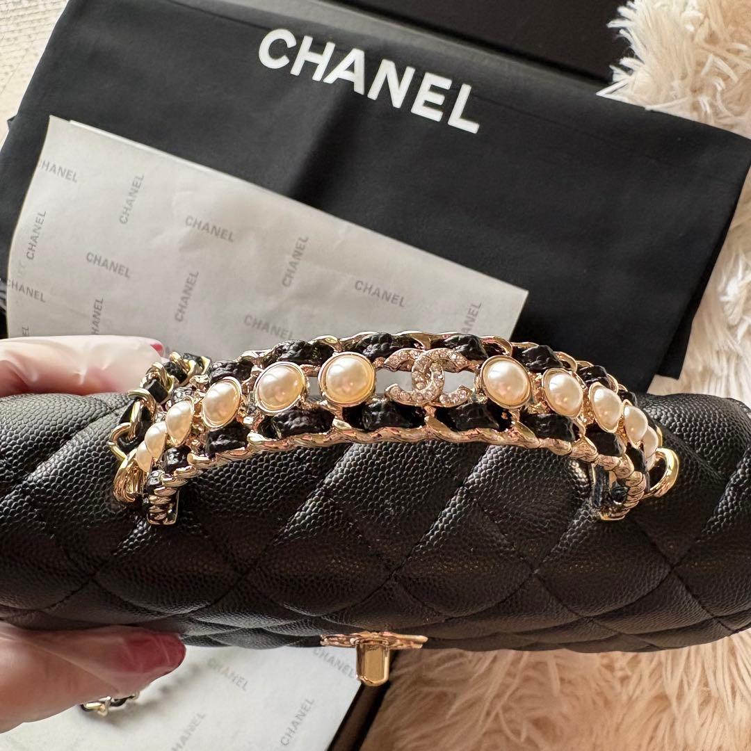 CHANEL パールハンドルミニバッグ　ノベルティ