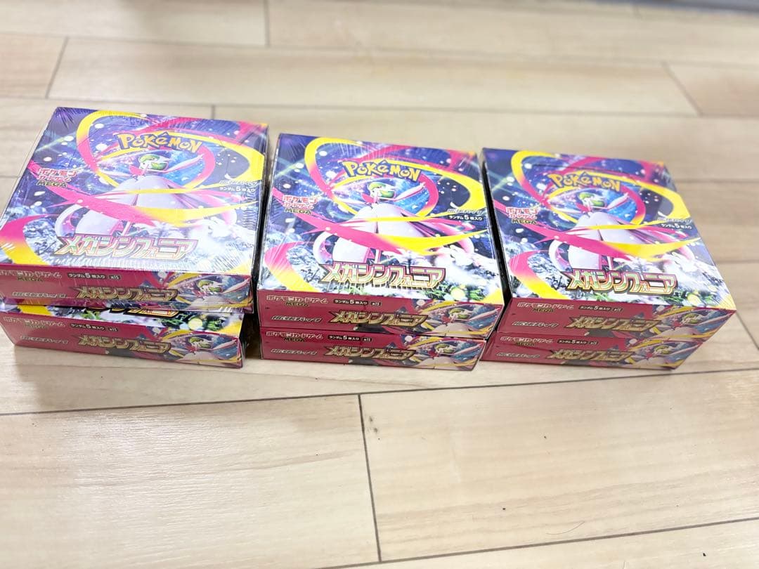 新品未開封シュリンク付]　ポケモンカード　メガシンフォニア6BOX