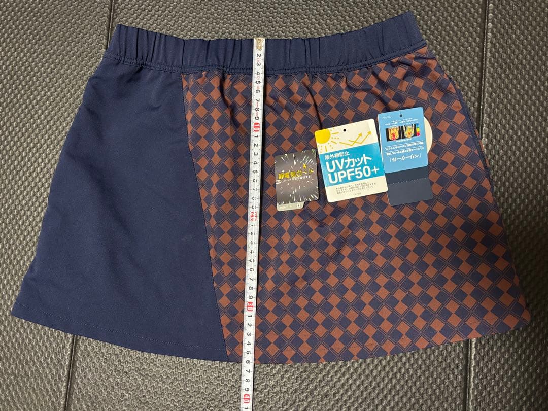 試着のみ新品　ヨネックス チェック柄 テニスウェア