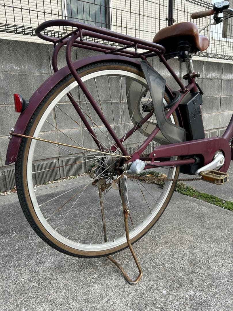 （福岡）ラオックス 電動 自転車 TASKAL アシスト 直接引取 後輪パンク
