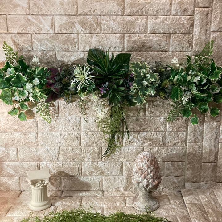 光触媒　人工観葉植物　ウォールグリーン　造花　インテリア855