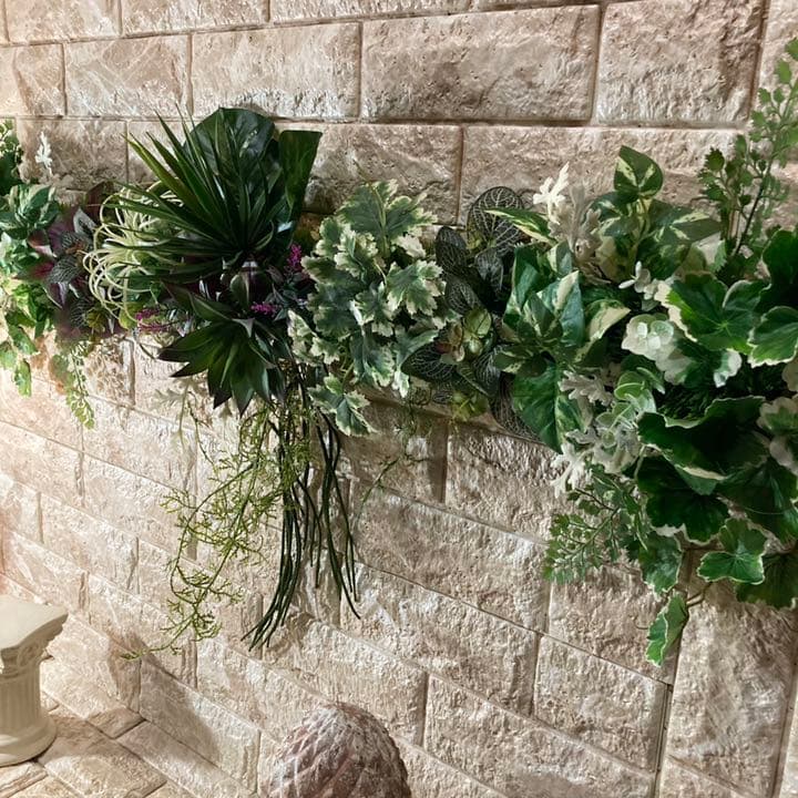光触媒　人工観葉植物　ウォールグリーン　造花　インテリア855