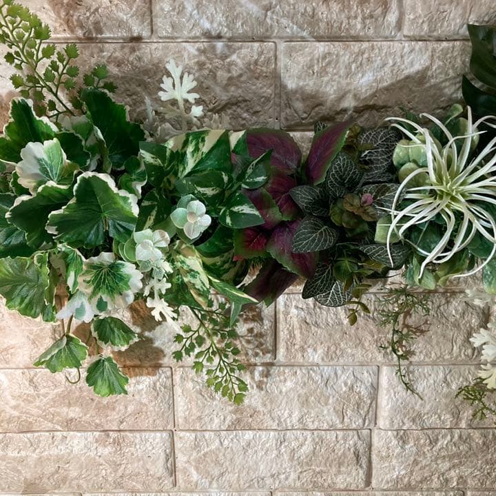 光触媒　人工観葉植物　ウォールグリーン　造花　インテリア855