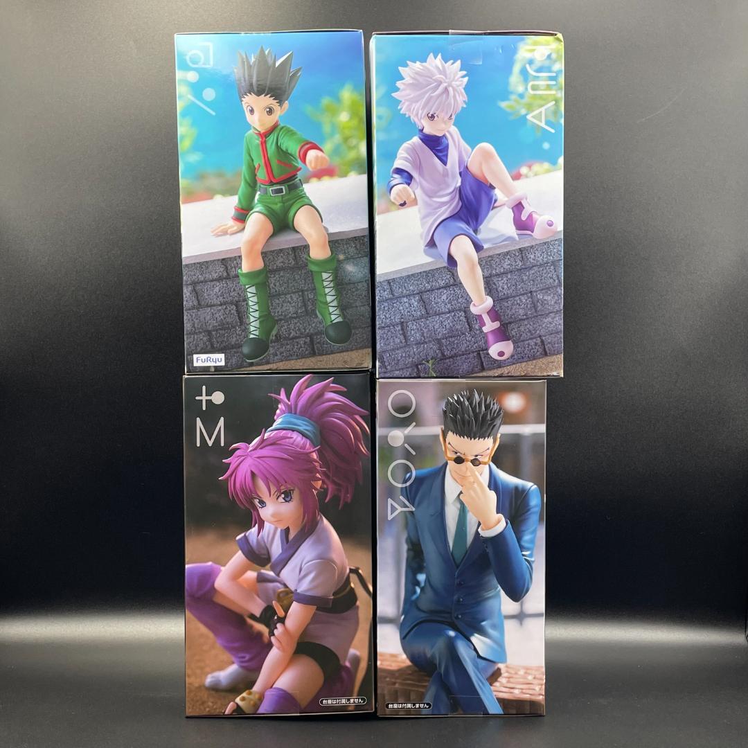 ☆HUNTER×HUNTER ぬーどるストッパーフィギュア　4点セット