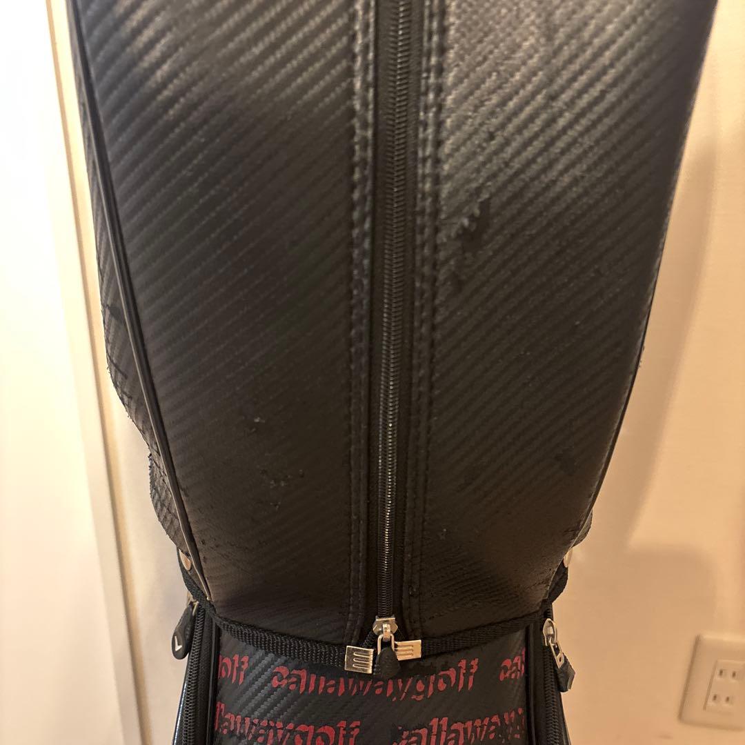 Callaway キャディバッグ 黒 赤