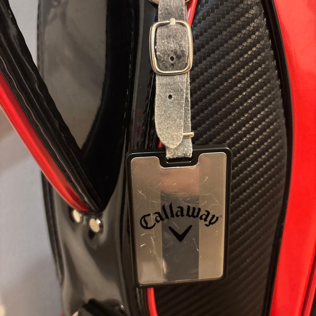 Callaway キャディバッグ 黒 赤