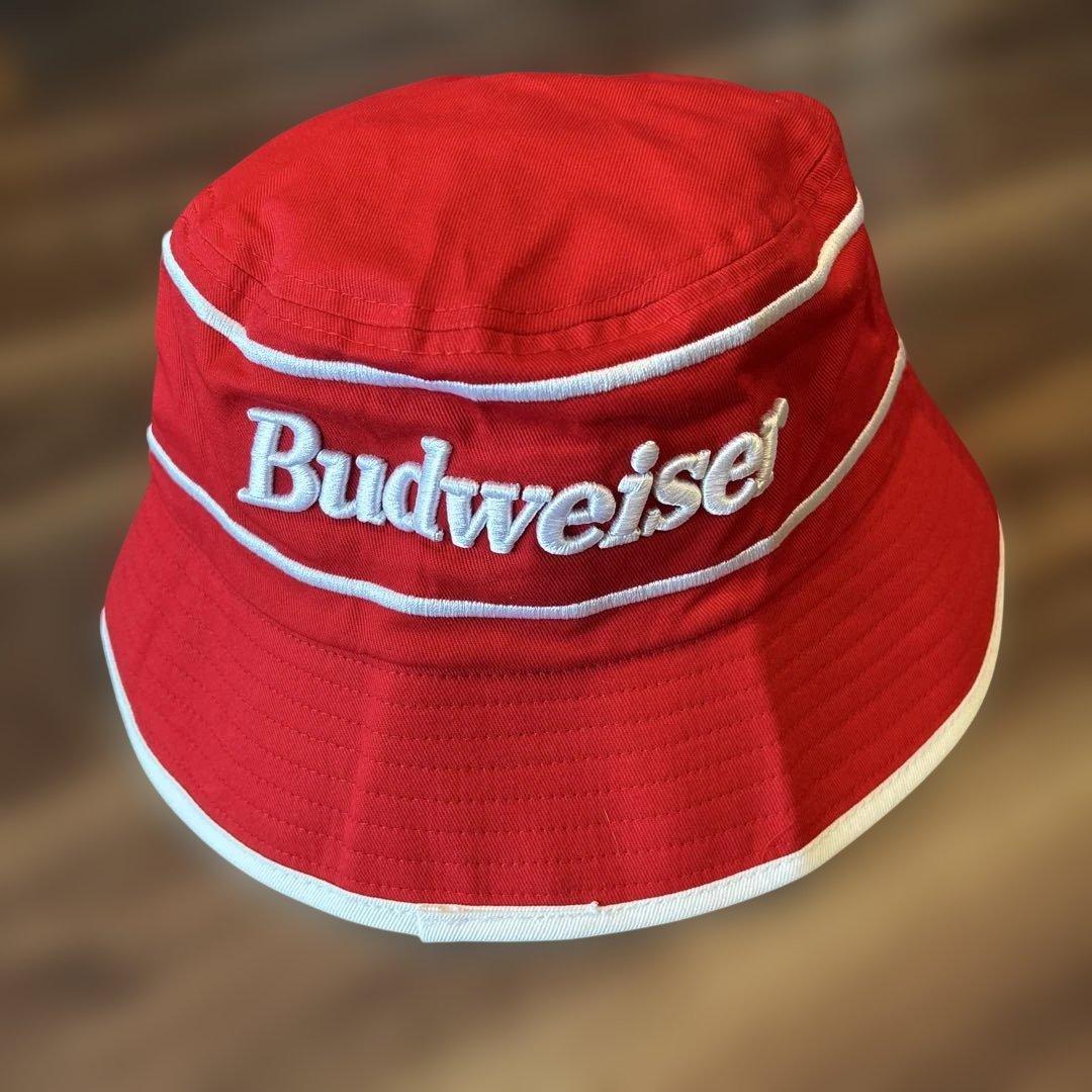 マルボン×Budweiser Bucket Hat In Red 日本未入荷