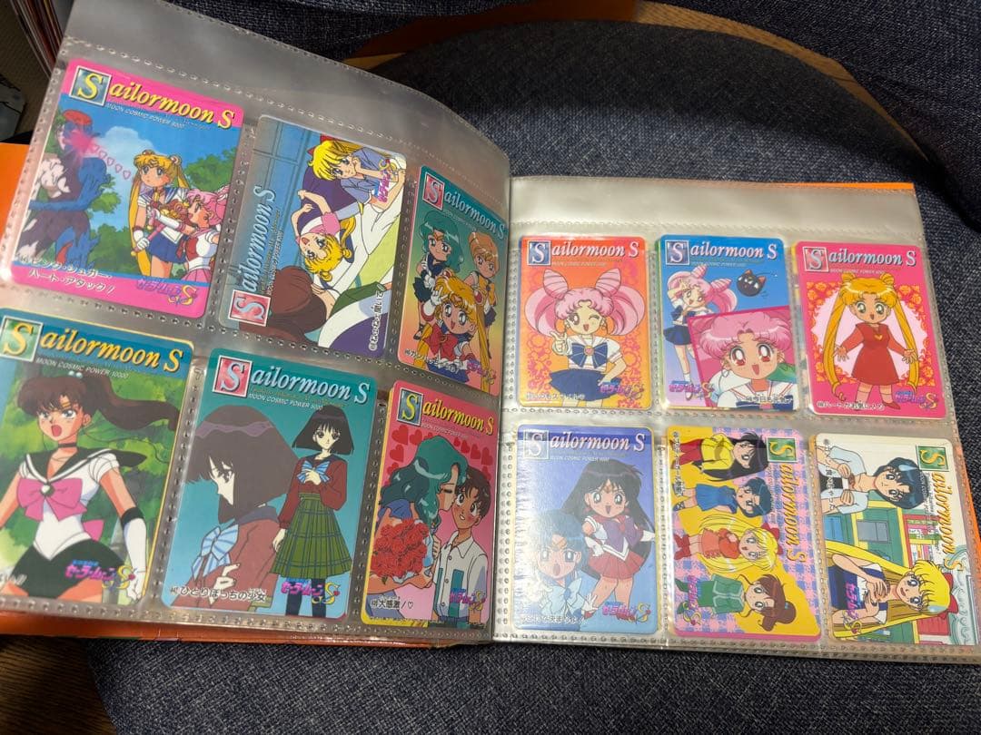 【即購入可・初期レア】セーラームーンカードダス ファイル纏め⭐︎内容注意