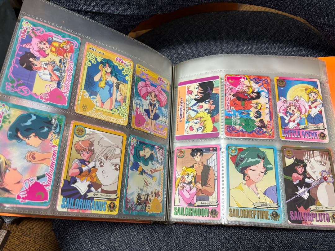 【即購入可・初期レア】セーラームーンカードダス ファイル纏め⭐︎内容注意