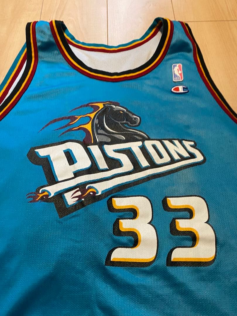 champion チャンピオン NBA ピストンズ グラントヒル ユニフォーム