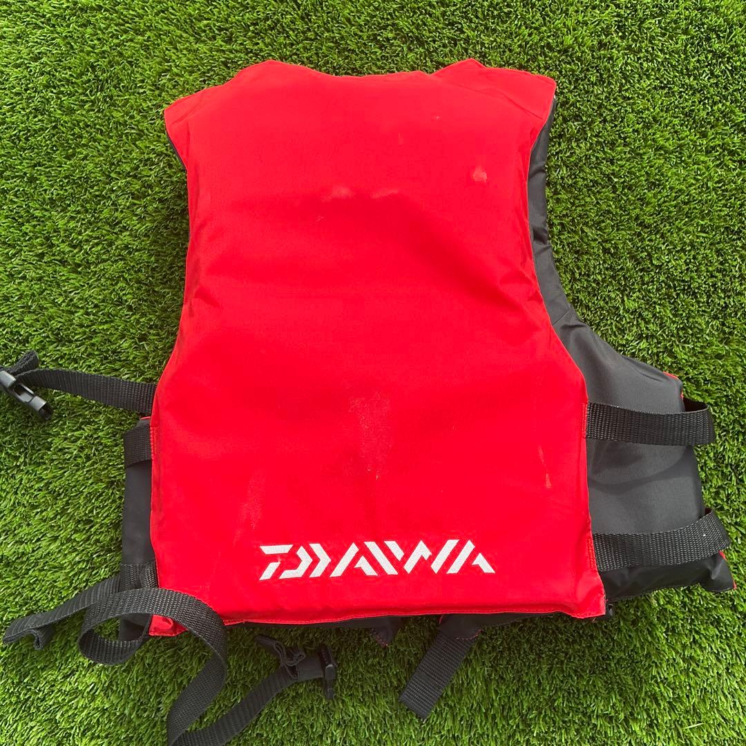 Daiwa ライフジャケット 赤 オレンジ セット　120-150cm