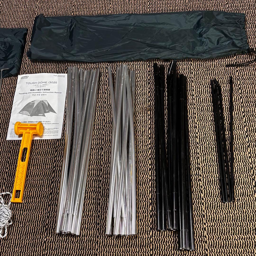 ✨超美品✨ Coleman Tough Dome /3025 テント 付属品完備