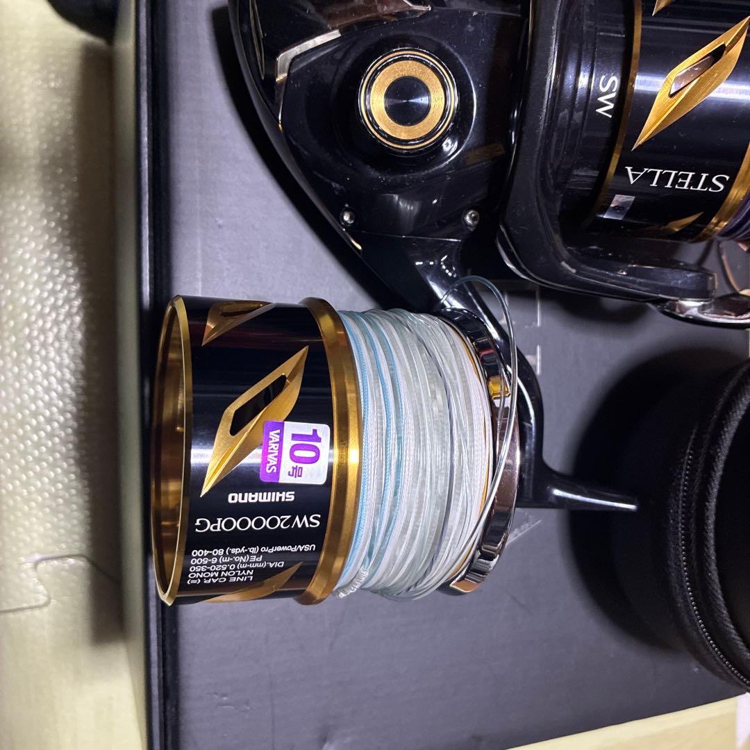 シマノ ステラ SW 18000hg スピニングリールセット