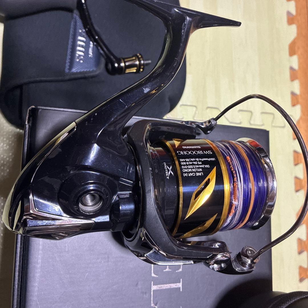 シマノ ステラ SW 18000hg スピニングリールセット