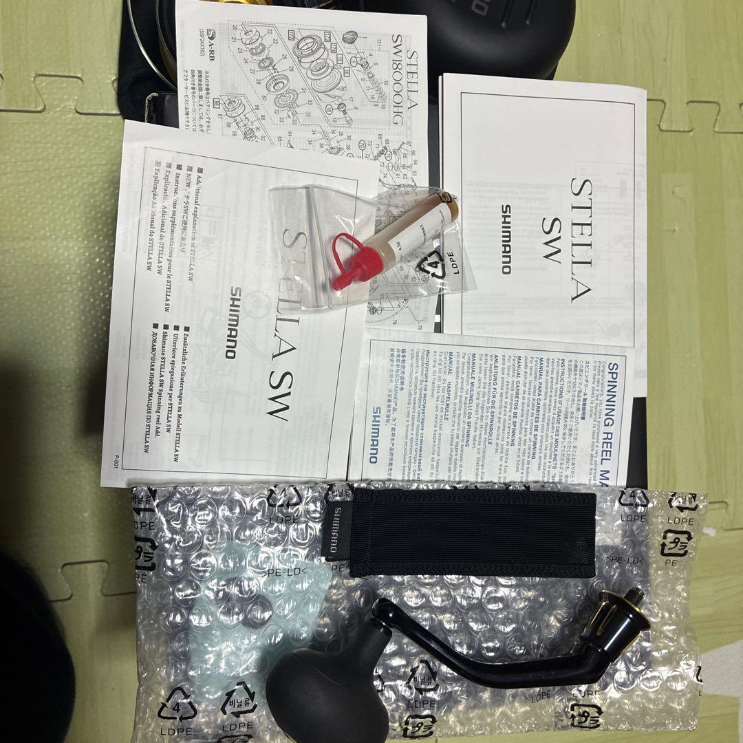 シマノ ステラ SW 18000hg スピニングリールセット