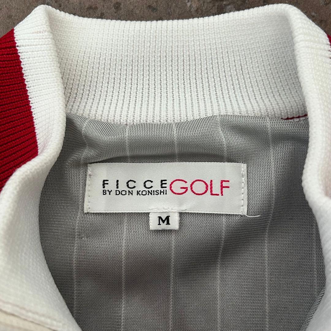 FICCE GOLF セットアップ　ジップセーター　スカート 上下セット　レッド