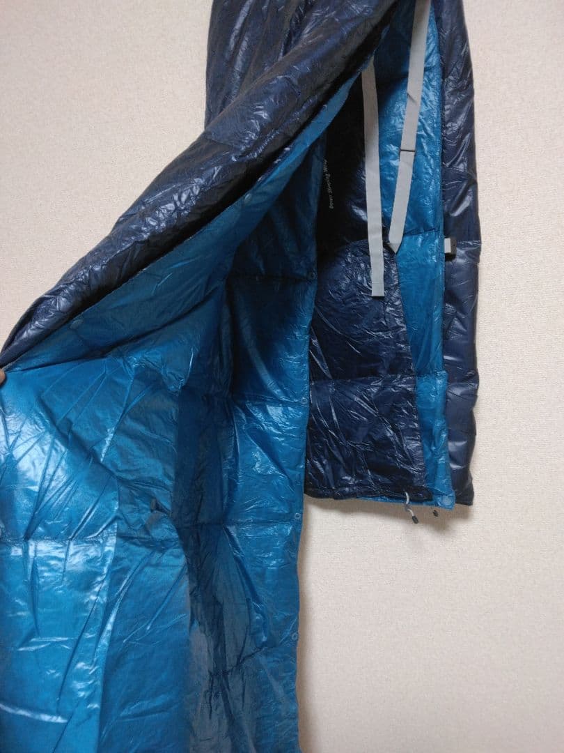 [美品]　800FP　ダウン スリーピングラップ #5 ロング　モンベル
