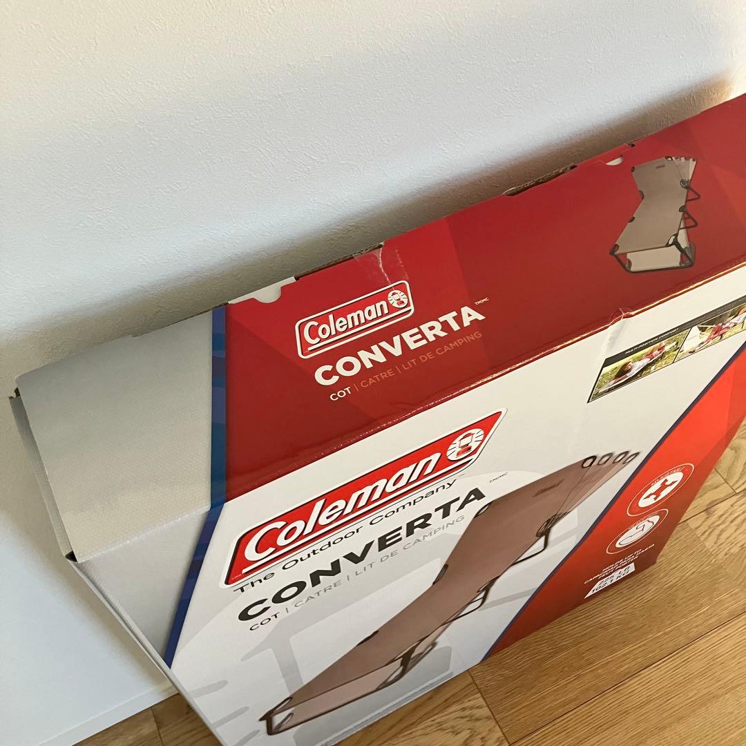 【Coleman】コールマン コンバータコット リクライニング式 ボンボンベッド