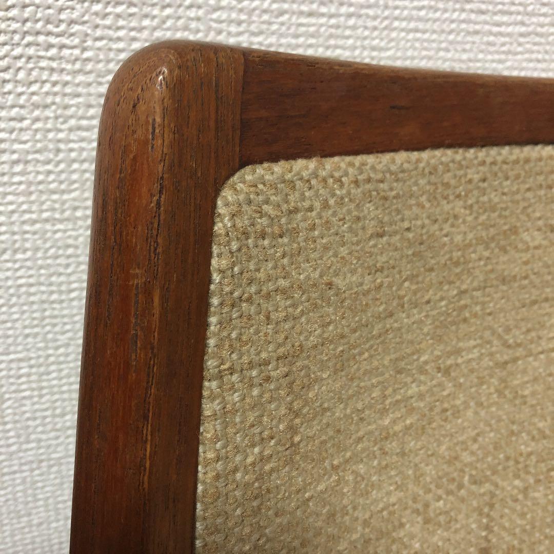 北欧 ミッドセンチュリー ビンテージ 日進木工 チーク チェア 2脚セット