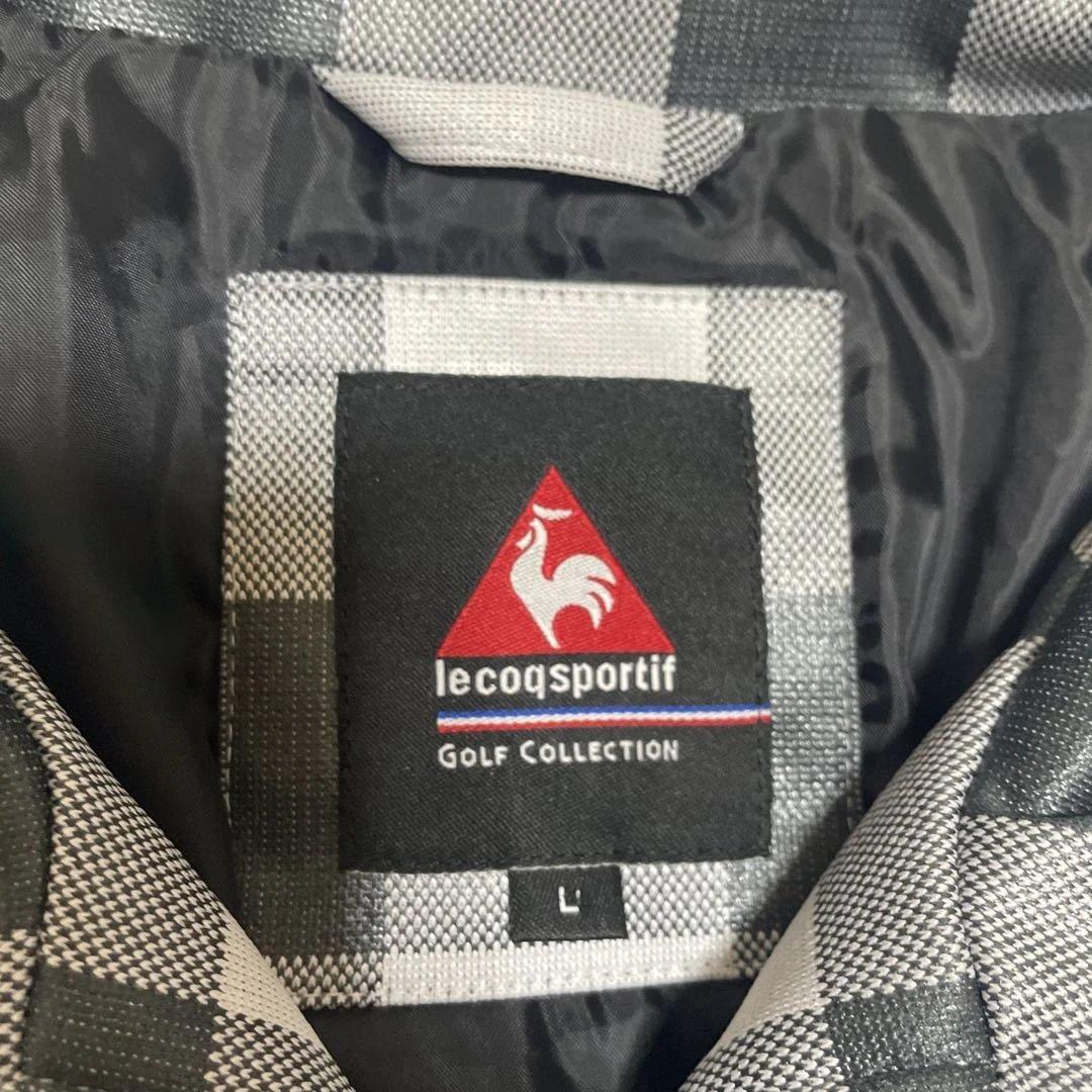 le coq sportif golf 厚手 中綿入りブルゾンジャケット L