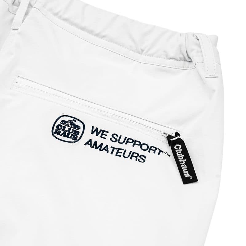 25ss L CLUBHAUS The Crew Shorts White 新品
