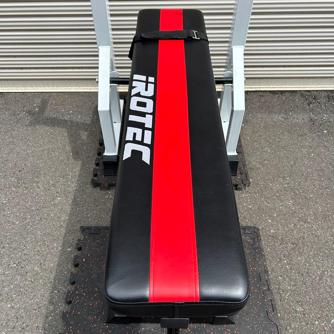 IROTEC アイロテック ベンチプレスセット バーベルシャフトプレート40kg