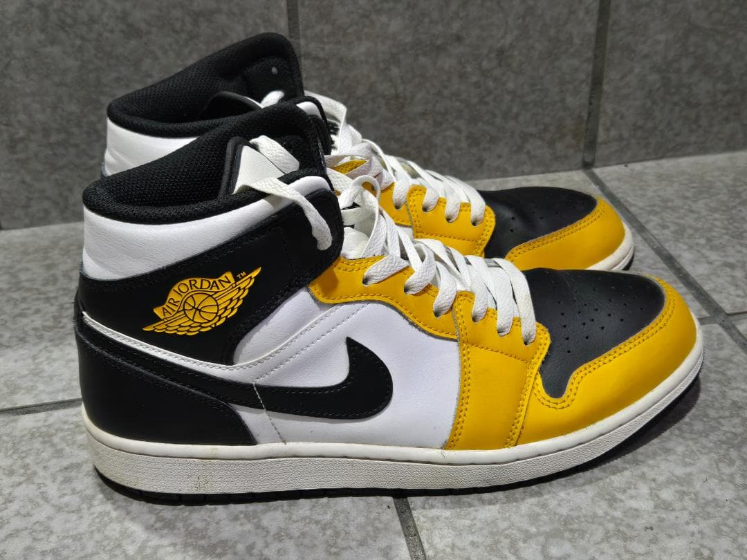 【今のところNIKE一択なあなた】Jordan1Mid Yellow 27.5㌢