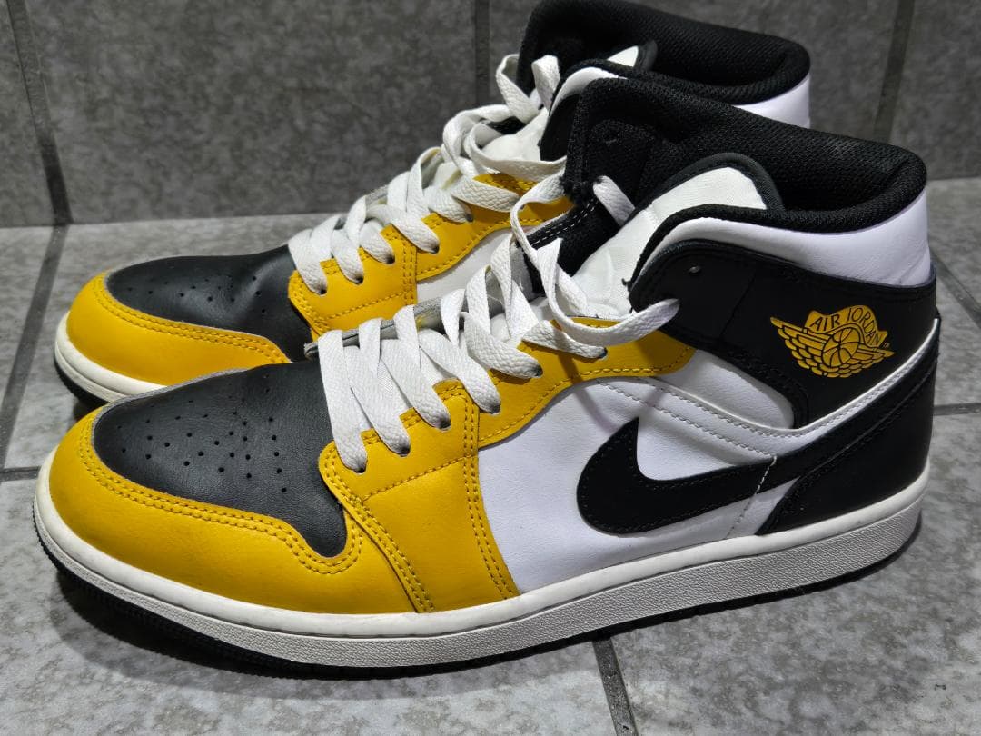 【今のところNIKE一択なあなた】Jordan1Mid Yellow 27.5㌢