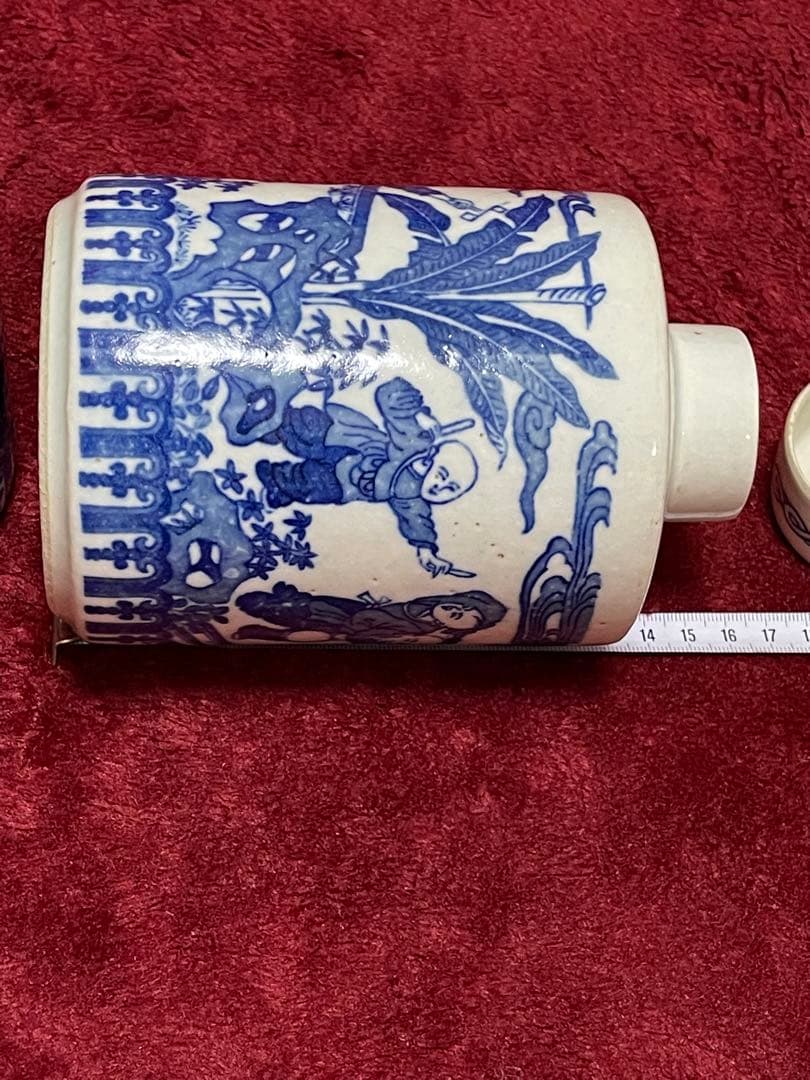 青花瓷瓶2個
