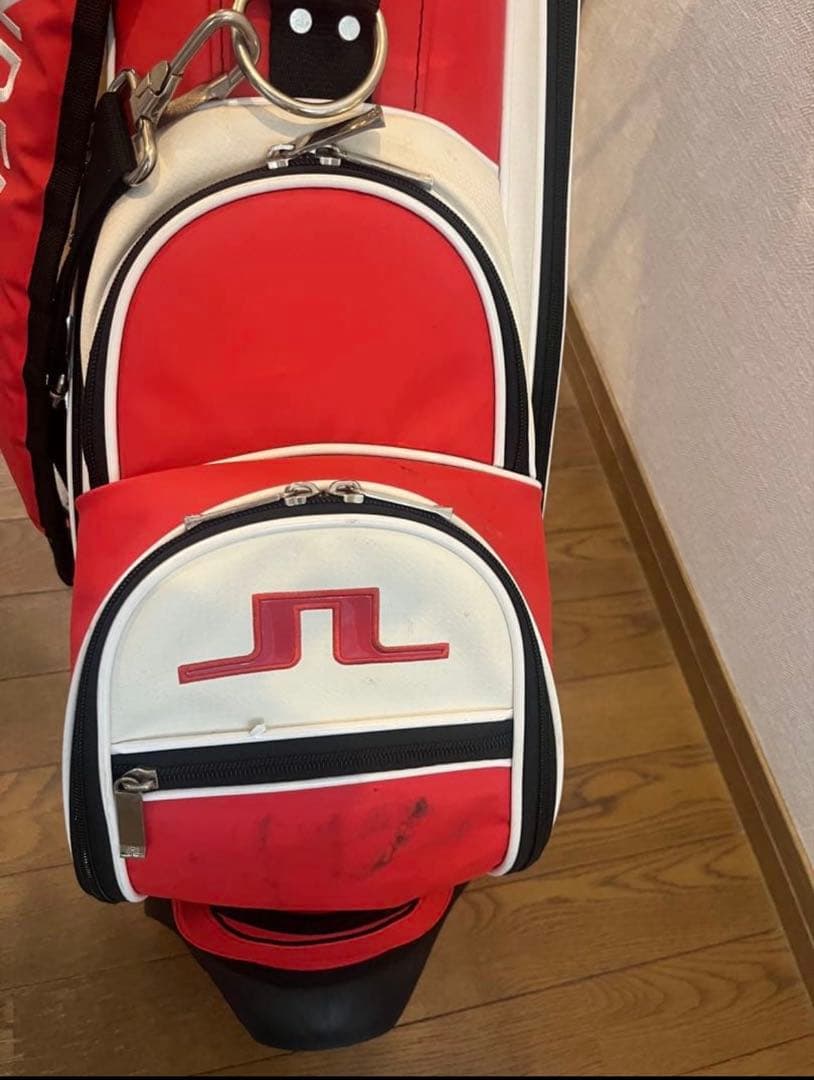 J.LINDEBERG スタンド式キャディバッグ　ウェア二点セット