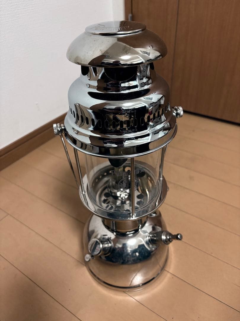 ペトロマックスフルセット HK500 収納バッグ、空気入れ、オイルボトル付